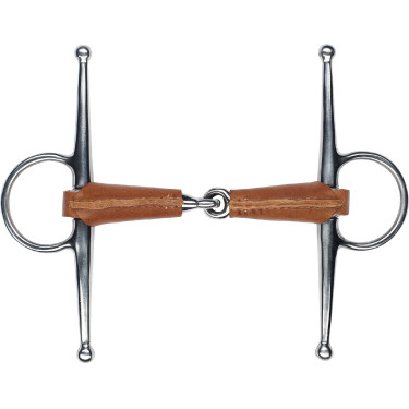 Nadelgebiss mit lederummanteltem Feeling