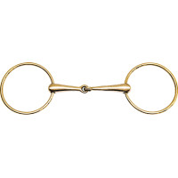 Mundstück 2 große Ringe Feeling Neusilber