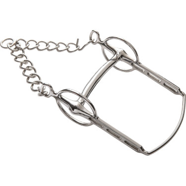 Liverpool-Gebiss Feeling, gerade, gebogen mit Barrette