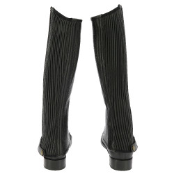 Mini-Chaps Equithème Leder Schwarz