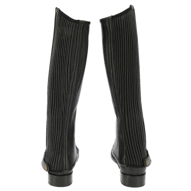 Mini-Chaps Equithème Leder Schwarz