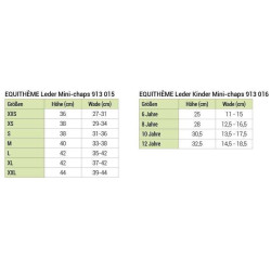 Mini-Chaps Equithème Leder