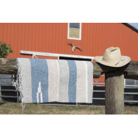 Navajo-Teppich aus gewebter Baumwolle