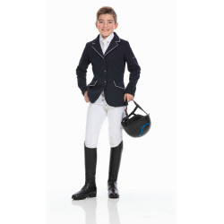 Turnierjacke Equithème Soft Classic Marineblau