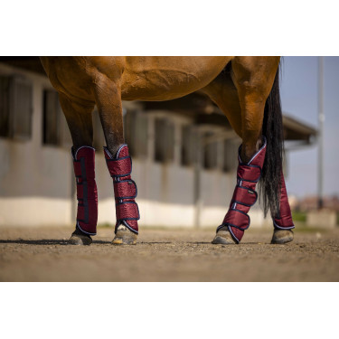 Transportgamaschen Equithème Tyrex 1200 D Bordeaux