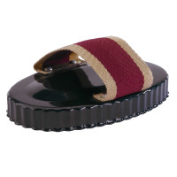 Metallischer ovaler Striegel