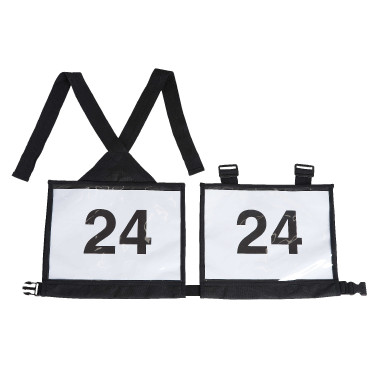 Reitnummernhalter für Reiter