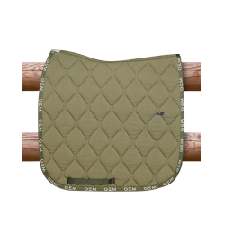 GEM Love Dressur Schabracke Khaki Gr&uuml;n