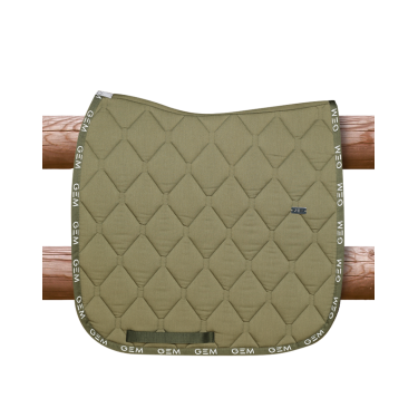 GEM Love Dressur Schabracke Khaki Gr&uuml;n