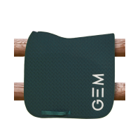 GEM Ten Dressur-Schabracke Tannengrün Gr&uuml;n