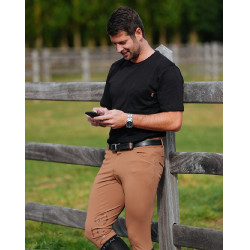 Herren-Reithose GEM Kaffee Braun