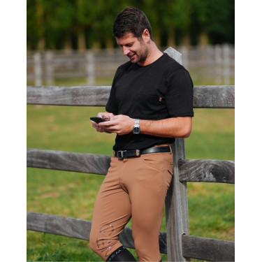 Herren-Reithose GEM Kaffee Braun