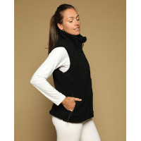 Damen-Westenweste On GEM ohne Ärmel Kastanie Braun