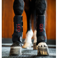 Therapie-Gamaschen von Horseware mit rotem LED-Licht Schwarz / schwarz Therapie-Gamaschen von Horseware mit rotem LED-Licht Schwarz / schwarz