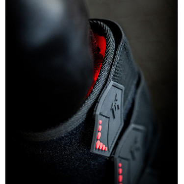 Therapie-Gamaschen von Horseware mit rotem LED-Licht Schwarz / schwarz