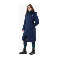 Langer, wattierter Damenmantel Horseware Verve Marine Marineblau