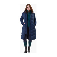 Langer, wattierter Damenmantel Horseware Verve Marine Marineblau