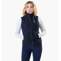 Damen-Westenjacke Horseware Newmarket ohne Ärmel Marine Marineblau Damen-Westenjacke Horseware Newmarket ohne Ärmel Marine Marineblau