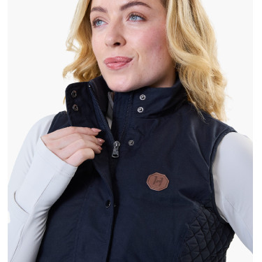 Damen-Westenjacke Horseware Newmarket ohne Ärmel Marine Marineblau