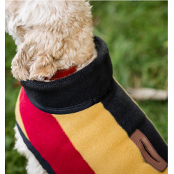 Horseware Newmarket Fleece-Decke für Hunde Weißgold