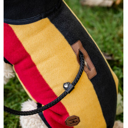 Horseware Newmarket Fleece-Decke für Hunde Weißgold