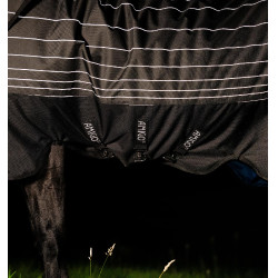 Horseware Amigo 1200D FieldSafe Reflectech Plus Weidedecke 50 g Schwarz / reflektierendes Schwarz Horseware Amigo 1200D FieldSafe Reflectech Plus Weidedecke 50 g Schwarz / reflektierendes Schwarz