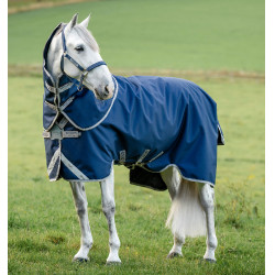 Horseware Amigo 1200D FieldSafe Plus Weidedecke 250 g Marine / Titan Grau / Silber Marineblau Horseware Amigo 1200D FieldSafe Plus Weidedecke 250 g Marine / Titan Grau / Silber Marineblau