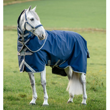 Horseware Amigo 1200D FieldSafe Plus Weidedecke 250 g Marine / Titan Grau / Silber Marineblau Horseware Amigo 1200D FieldSafe Plus Weidedecke 250 g Marine / Titan Grau / Silber Marineblau