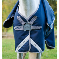 Horseware Amigo 1200D FieldSafe Plus Weidedecke 250 g Marine / Titan Grau / Silber Marineblau Horseware Amigo 1200D FieldSafe Plus Weidedecke 250 g Marine / Titan Grau / Silber Marineblau
