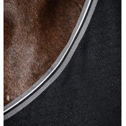 Horseware Rambo Boxdecke Mikrofaserfutter Schwarz / Sturm / Silbergrau