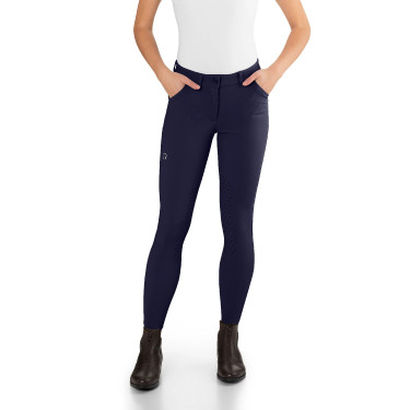Damen-Reithose Ego7 Jumping PT Marine Marineblau