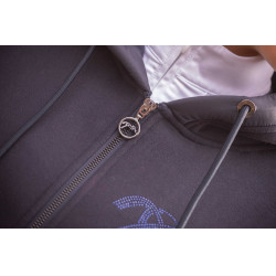 Fluoreszierendes Sweatshirt Pénélope Marine Marineblau Fluoreszierendes Sweatshirt Pénélope Marine Marineblau