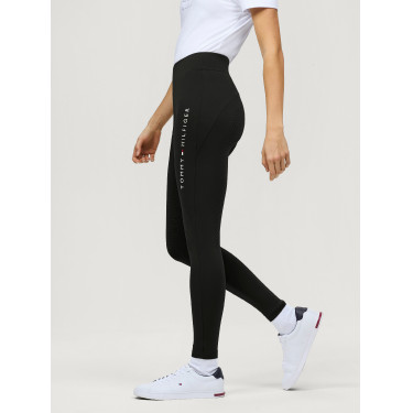 Damenreitleggings Tommy Hilfiger Equestrian Elmira mit Vollgrip Schwarz