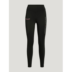 Damenreitleggings Tommy Hilfiger Equestrian Elmira mit Vollgrip Schwarz