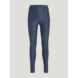 Tommy Hilfiger Equestrian Highland Hybrid Damen-Vollbesatzreithose Verwaschenes Indigo