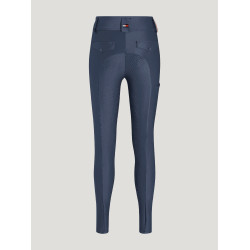 Tommy Hilfiger Equestrian Highland Hybrid Damen-Vollbesatzreithose Verwaschenes Indigo