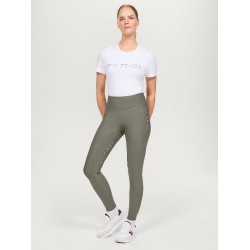Damenreitleggings Tommy Hilfiger Equestrian Devon Full Grip Asche Marineblau