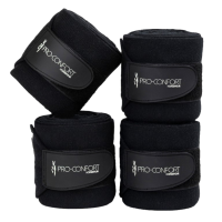 Set aus 4 Ruhebandagen ProConfort Pim Schwarz
