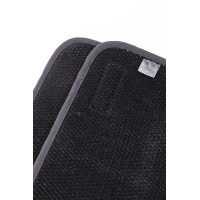 Set aus 2 Unterbandagen 3D-Mesh Velours ProConfort Pilmo Schwarz