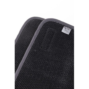 Set aus 2 Unterbandagen 3D-Mesh Velours ProConfort Pilmo Schwarz