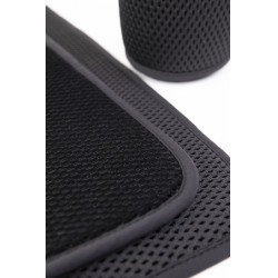 Set aus 2 Unterbandagen 3D-Mesh Velours ProConfort Pilmo Schwarz