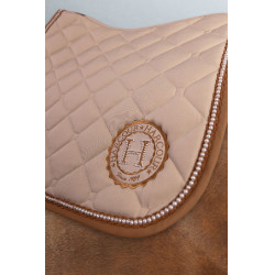 Sattelpad Harcour Etoile Perlenverzierung Champagner Beige