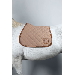 Sattelpad Harcour Etoile Perlenverzierung Champagner Beige