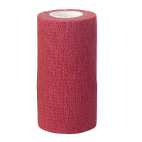Selbsthaftende Bandage 10 cm EquiLASTIC Kerbl Rot