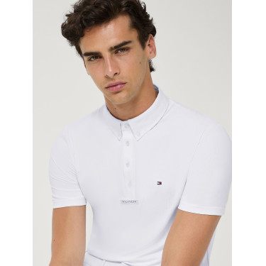 Turnierpolo Alex Tommy Hilfiger Equestrian Herren, kurzärmelig Optisches Weiß Weiß Turnierpolo Alex Tommy Hilfiger Equestrian Herren, kurzärmelig Optisches Weiß Weiß