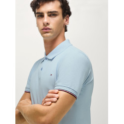 Kurzarm-Polo Davis Tommy Hilfiger Equestrian Herren Sanftes Blau
