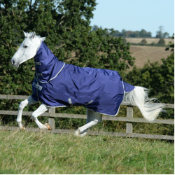 Bucas Atlantic Exclusive 150 g Decke mit Halsteil Marine / Blau