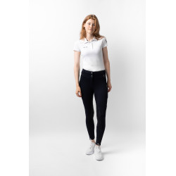 Thermohose Vollbesatz Mira Damen Horze Rauchgrau