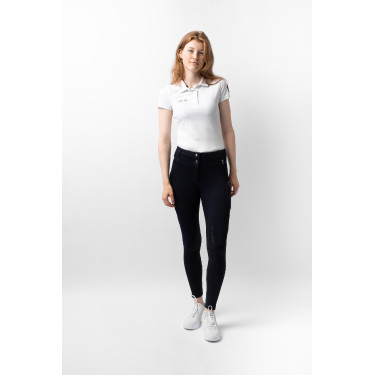 Thermohose Vollbesatz Mira Damen Horze Rauchgrau