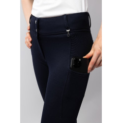 Thermohose Vollbesatz Mira Damen Horze Rauchgrau